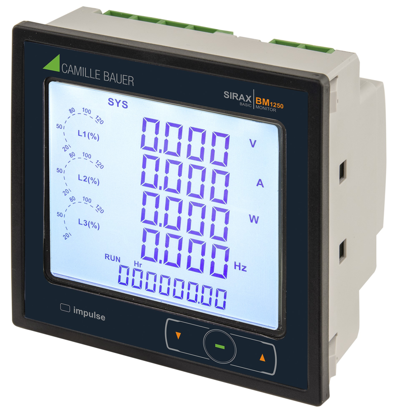 多功能電力和監(jiān)測(cè)儀表 SIRAX BM1250